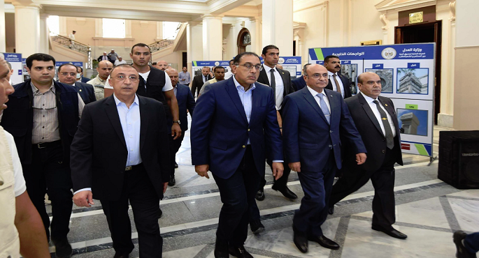 بالصور.. رئيس الوزراء يتفقد مبنى محكمة الإسكندرية الابتدائية (مبنى محكمة أحمد عرابي التاريخي) بعد الترميم