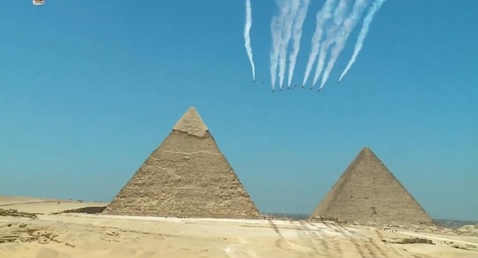 بالفيديو .. إنطلاق العرض الجوى Pyramids Air Show 2022 بمشاركة نسور كوريا الجنوبية