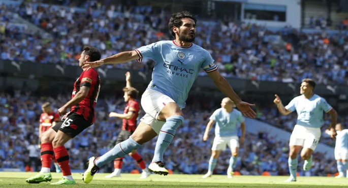 مانشستر سيتي يفوز على بورنموث برباعية نظيفة.. وارسنال يهزم ليستر سيتي 4ـ2 في الدوري الإنجليزي الممتاز