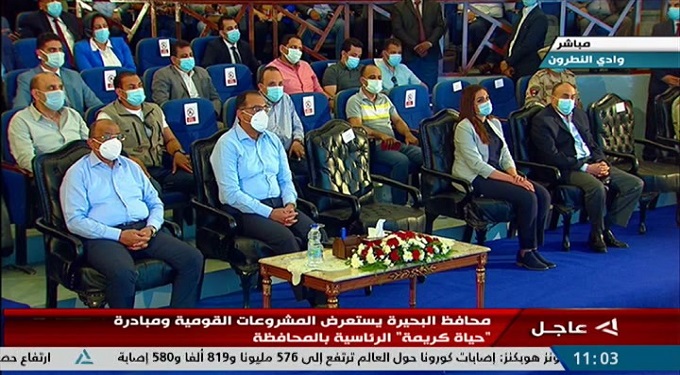 رئيس الوزراء مصطفي مدبولي يتفقد مشروعات مبادرة “حياة كريمة” بمدينة وادي النطرون