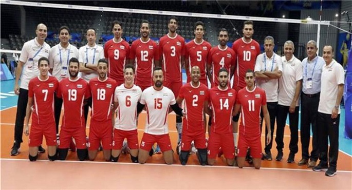 بعثة منتخب الطائرة تغادر إلى سلوفينيا استعداداً لبطولة العالم