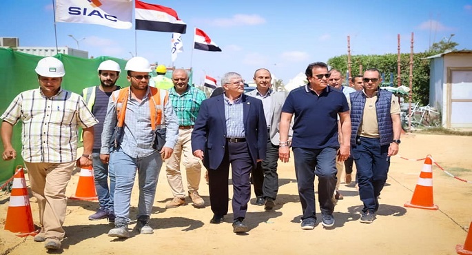 بالصور.. وزير التعليم العالي يتفقد عددًا من الجامعات بمدينة برج العرب