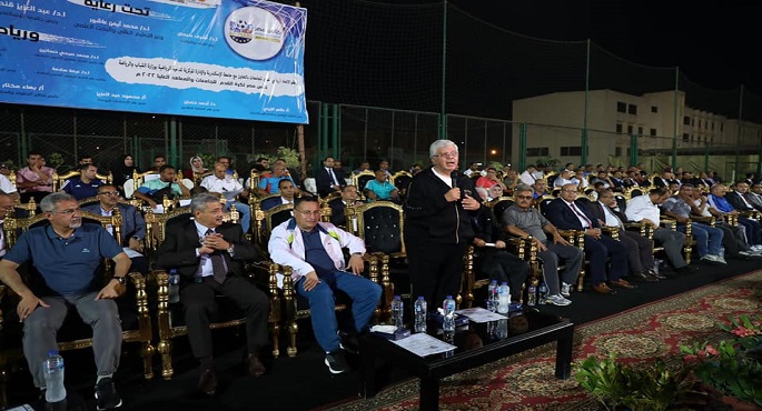 وزير التعليم العالي يفتتح بطولة كأس مصر للجامعات والمعاهد العليا لكرة القدم