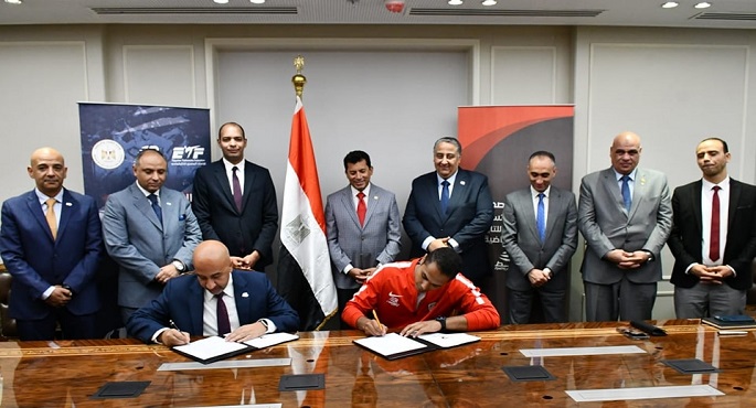 وزير الرياضة يشهد توقيع عقد رعاية روابط الرياضية للاتحاد المصري للتايكوندو