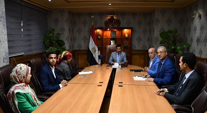 بالصور.. وزير الشباب يكرم الوفد المصري المشارك بالمنتدى العالمي لتنمية الشباب بالصين