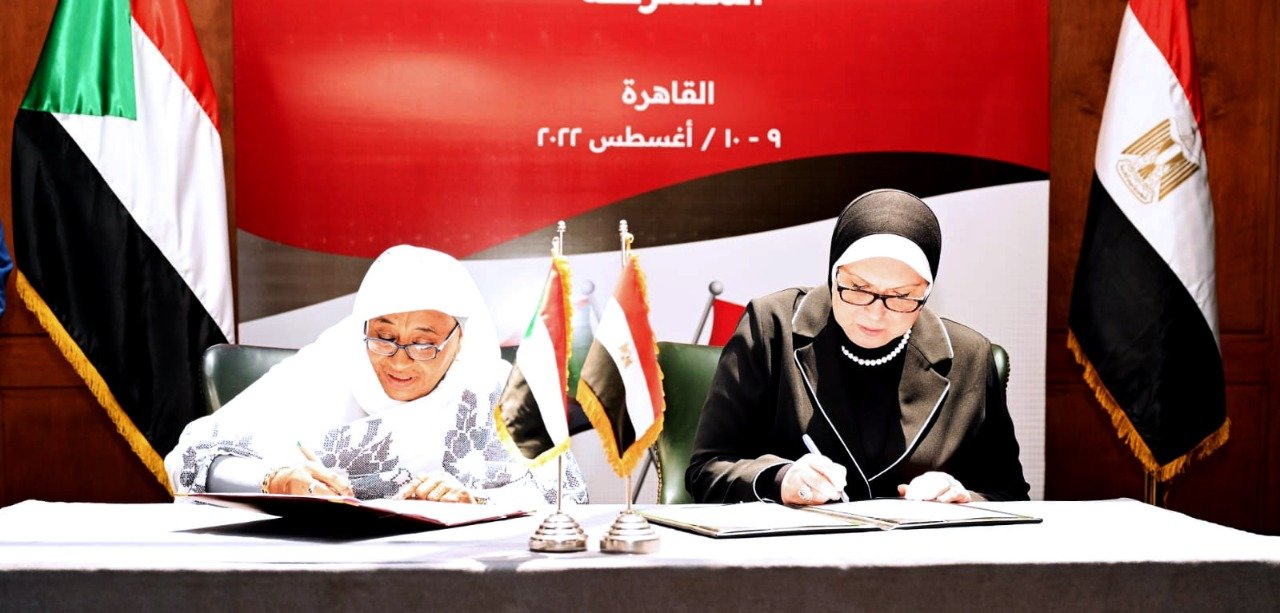 بالصور.. وزيرة التجارة والصناعة ونظيرتها السودانية تترأسان اجتماعات اللجنة التجارية المشتركة