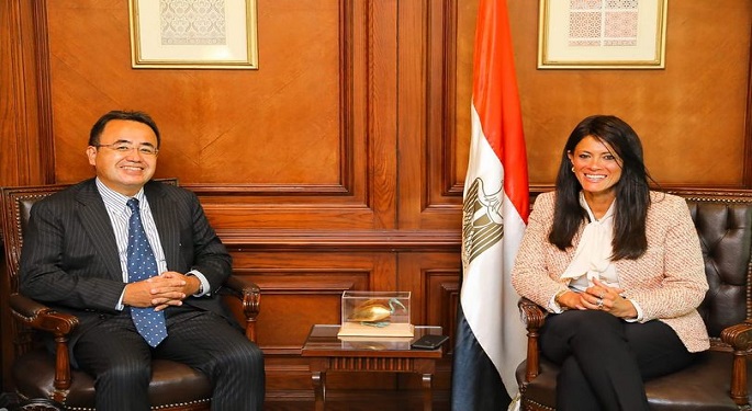 وزيرة التعاون الدولي تلتقي مدير منطقة الشرق الأوسط وأوروبا بالهيئة اليابانية للتعاون الدولي “جايكا”