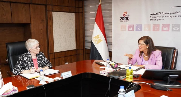 بالصور وزيرة التخطيط تناقش مع منظمة التعاون الاقتصادي والتنمية الخطوات التنفيذية للبرنامج القُطري لمصر