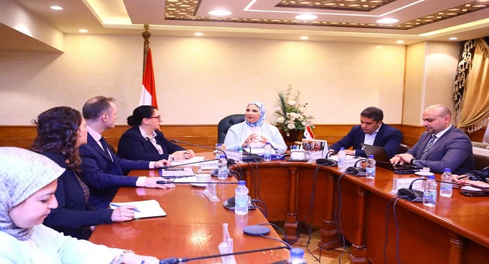 بالصور .. القباج تستقبل المدير الإقليمي لبرنامج الأمم المتحدة الإنمائي لبحث التعاون في مجالات التطوير المؤسسي والرقمي