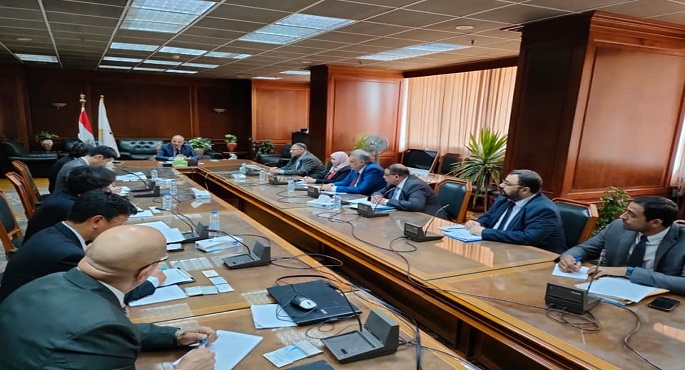 بالصور.. وزير الري يبحث مع السفير اليابانى بالقاهرة وممثلي الجايكا تعزيز التعاون المشترك بين البلدين
