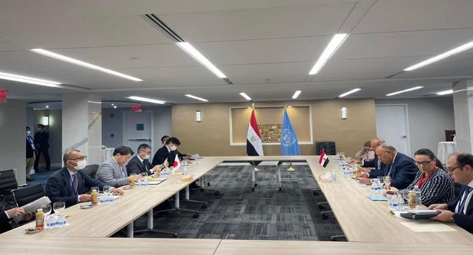بالصور.. وزير الخارجية ونظيره الياباني يشيدان بالطفرة التي شهدتها علاقات التعاون الثنائي