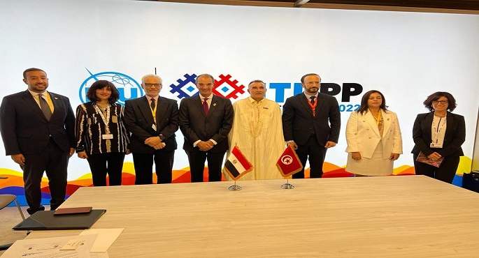 بالصور.. خلال مشاركته في مؤتمر المندوبين المفوضين برومانيا.. وزير الاتصالات يبحث مع نظيريه التونسي والباكستاني سبل تعزيز التعاون