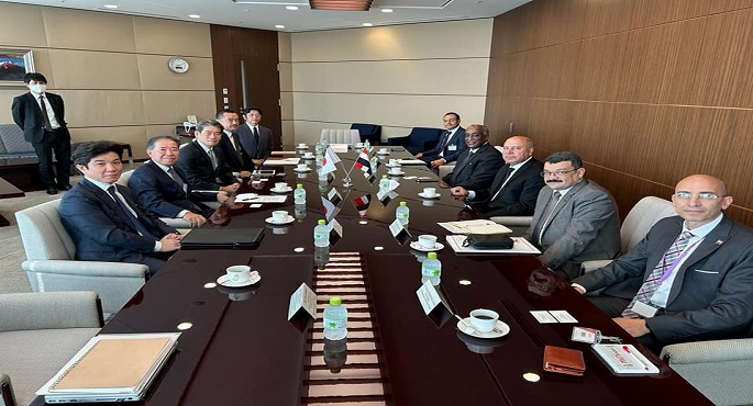 بالصور.. خلال زيارته لليابان.. وزير النقل يبحث مع ميتسوبيشي العالمية توطين صناعة عربات مترو الانفاق في مصر
