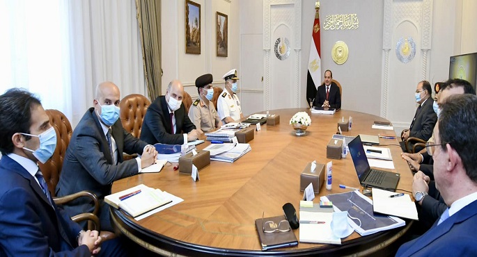 الرئيس السيسي يتابع جهود الدولة في توطين الصناعة لمستلزمات التشييد والبناء بالشراكة مع القطاع الخاص