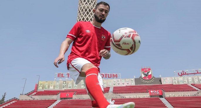 البرازيلي برونو سافيو يشارك في تدريبات الأهلي لأول مرة
