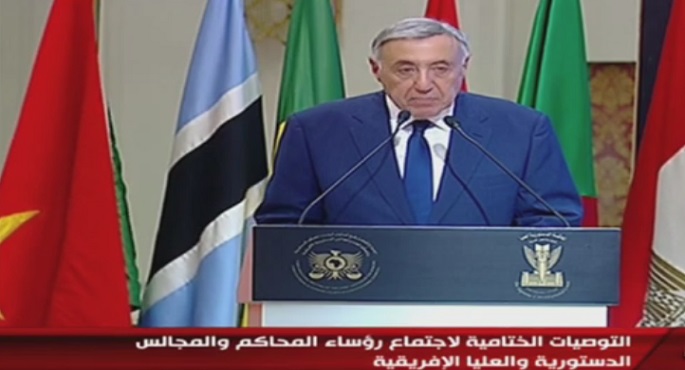 بالفيديو .. اجتماع القاهرة الدستوري الإفريقي يدعم الحلول التفاوضية العادلة لتنظيم استغلال الثروات الطبيعية المشتركة