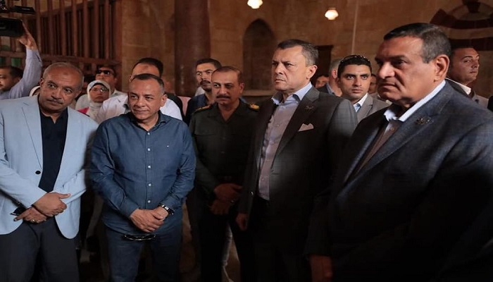 بالصور.. وزيرا السياحة والآثار والتنمية المحلية ومحافظ القاهرة يفتتحون زاوية حسن الرومي بالخليفة بعد ترميمها