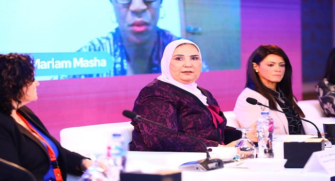 وزيرة التضامن تشارك في الدورة الثامنة لمنتدى “المرأة الإفريقية للابتكار وريادة الأعمال”