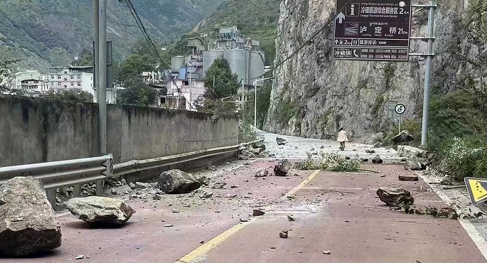 ارتفاع حصيلة ضحايا زلزال جنوب غرب الصين إلى 74 قتيلا و259 مصابا