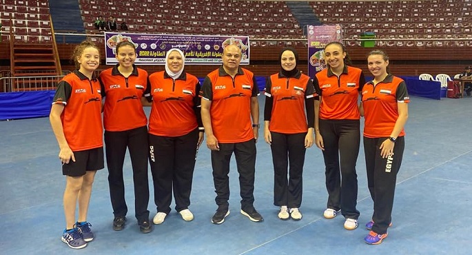منتخب سيدات تنس الطاولة يواجه تونس فى نهائي البطولة الأفريقية
