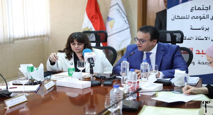 بالصور ..وزير الصحة يترأس اجتماع المجلس القومي للسكان بحضور وزيرة الهجرة
