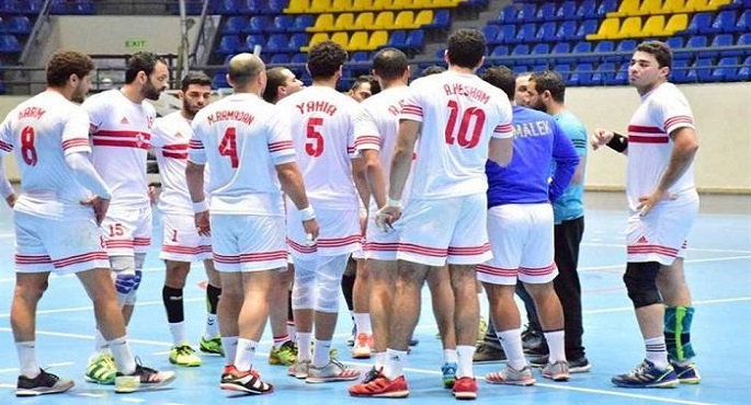 الزمالك يلتقي مولودية الجزائر في ثالث مبارياته في البطولة العربية لليد