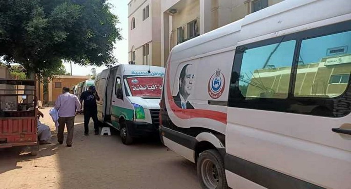 الكشف على 1300 مواطن في قافلة طبية مجانية في مركز دشنا