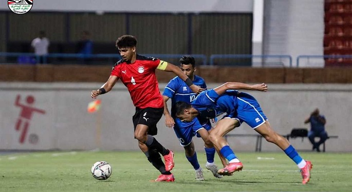 منتخب مصر للشباب يفوز على الكويت وديا بثلاثية