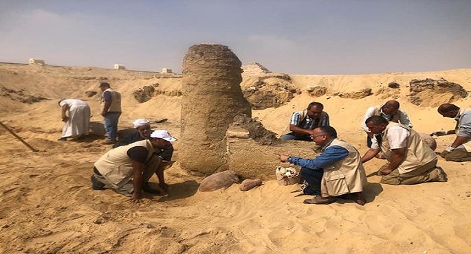 بالصور.. بدء الموسم السادس لحفائر البعثة الأثرية المصرية بسقارة