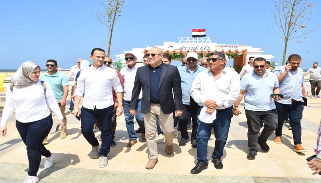 بالصور.. وزير الإسكان يتابع معدلات تنفيذ المشروعات بمدينة المنصورة الجديدة