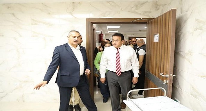 بالصور.. وزير الصحة يُعلن بدء التشغيل التجريبي لمستشفى شبرامنت المركزي بالجيزة