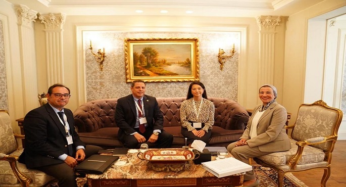 بالصور.. وزيرة البيئة تعقد سلسلة من اللقاءات مع شركاء التنمية لمناقشة دفع ملف تمويل المناخ