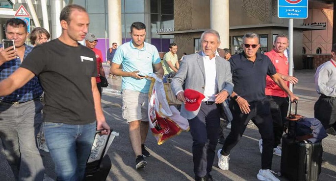 وصول مارسيل كولر مدرب الأهلي الجديد إلى القاهرة