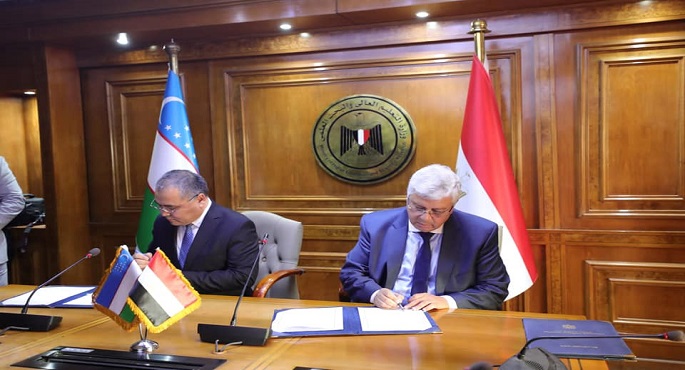 بالصور .. وزير التعليم العالي يوقع بروتوكول تعاون مع أوزبكستان في مجال العلوم والتكنولوجيا والابتكار