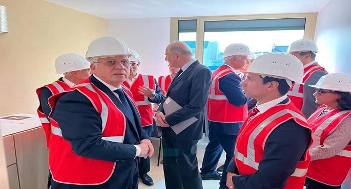 بالصور .. وزير التعليم العالي يتفقد “بيت مصر” بباريس ويشهد الاحتفال بانتهاء الأعمال الإنشائية للمشروع