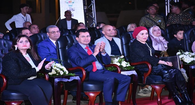 بالصور .. وزيرا الشباب والهجرة يشهدان ختام مهرجان أطفال العالم في متحف الحضارات