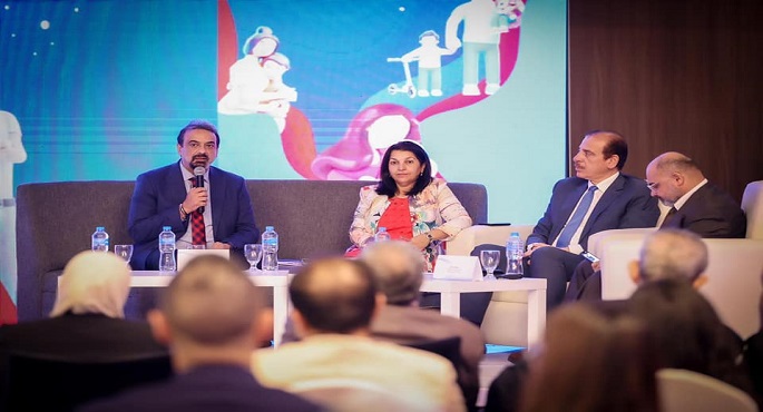 بالصور .. تزامنا مع اليوم العالمي لمرض شلل الأطفال .. الصحة تنظم احتفالية تحت شعار”التطعيم حماية للملايين”
