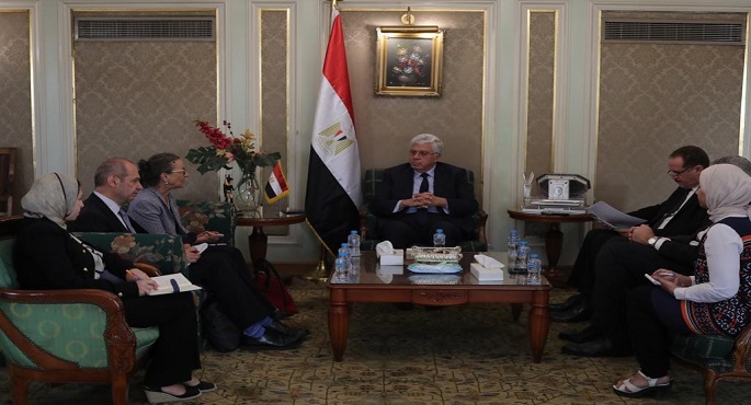 بالصور .. وزير التعليم العالي يستقبل مديرة مكتب اليونسكو الإقليمي للتربية لبحث التعاون المُشترك