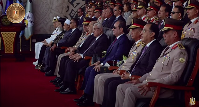 الرئيس السيسي يشهد حفل تخريج دفعة جديدة من الكلية الحربية