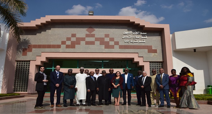 بالصور.. القوات المسلحة تنظم زيارة لوفد من جمعية رجال الأعمال المصريين الأفارقة للمركز الطبي العالمي