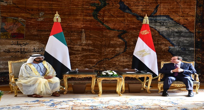 بالفيديو والصور.. الرئيس السيسي يستقبل نائب رئيس دولة الإمارات العربية المتحدة بقصر الاتحادية