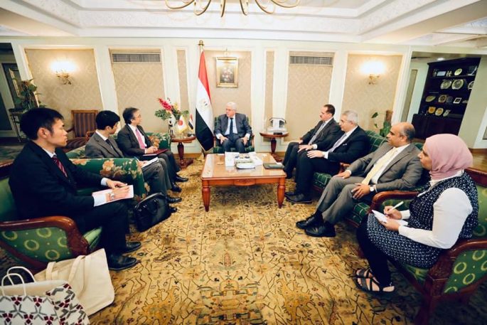 وزير التعليم العالي يبحث سبل دعم التعاون المشترك مع سفير اليابان بالقاهرة