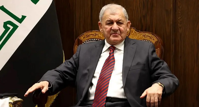 الرئيس العراقي: سنعمل مع الجهات الحكومية لإعادة إعمار الموصل