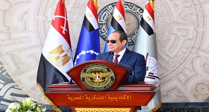 بالفيديو.. الرئيس السيسي: مصر تقف على أرض صلبة وقادرة على مواجهة كافة التحديات بفضل الأمن والاستقرار