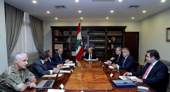 رئيس الحكومة اللبنانية: اتفاق ترسيم الحدود البحرية مع إسرائيل يسير على الطريق الصحيح