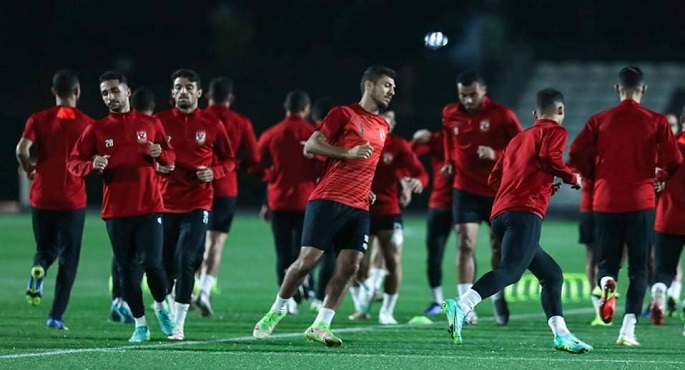 الأهلي يختتم تدريباته استعدادا لمواجهة أسوان غدا في الدوري الممتاز