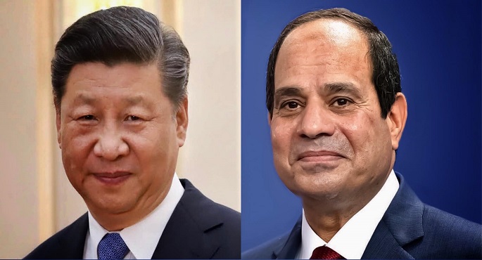 الرئيس السيسي يعرب عن خالص التهنئة للرئيس الصيني بمناسبة إعادة انتخابه لفترة رئاسية جديدة