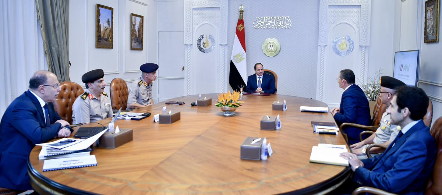 الرئيس السيسي يتابع سير الأعمال والموقف التنفيذي للعاصمة الإدارية الجديدة خاصةً مدينة الفنون والثقافة