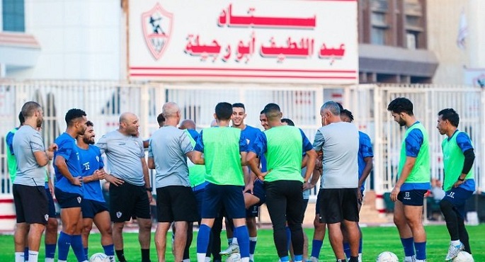 الزمالك يؤدي تدريباته استعدادًا لمواجهة فلامبو البوروندي بدوري أبطال أفريقيا