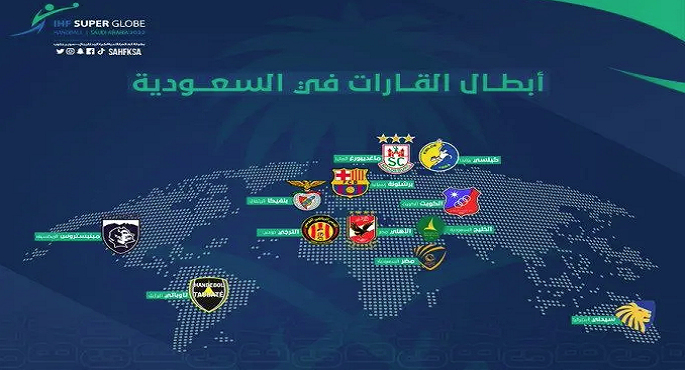 الأهلى يواجه مضر السعودي في أولى مبارياته بكأس العالم للأندية لليد